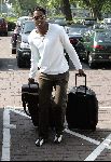 Amsterdam 8 juni 2004
Patrick Kluivert bij vertrek Nederlands 11 naar Portugal.