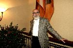 Vianen 7 mei 2004
Pierre Kartner bij Hotel Vianen