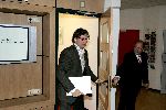 Amsterdam 29 mei 2004
Prins Bernhard jr bij aangeven Sam op stadskantoor