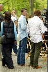 Amsterdam 20 mei 2004
Opnames Ocean\'s 12 op begraafplaats Westgaarde in  Amsterdam met Brad Pitt en Catharina Zeta Jones.
Prins Maurits