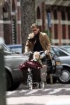 Amsterdam 22 mei 2004
Prins Maurits met prinses Anna in bakfiets