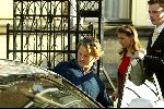 Amsterdam 15 mei 2004
Prins Pieter Christiaan bij Amstel Hotel met zijn vriendin voor besprekingen huwelijk