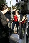 Amsterdam 15 mei 2004
Prins Pieter Christiaan vertrekt bij het Amstel Hotel