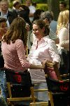 Amsterdam 20 mei 2004
Opnames Ocean's 12 op begraafplaats Westgaarde in  Amsterdam met Brad Pitt en Catharina Zeta Jones.
  Prinses Annette  Anita en Aimee Prins Floris en Prins Bernhard jr Prins Pieter Christiaan