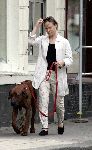 Amsterdam 16 mei 2004
Prinses Margaritha wandelen met hond