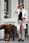Amsterdam 16 mei 2004
Prinses Margaritha wandelen met hond