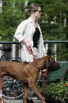 Amsterdam 16 mei 2004
Prinses Margaritha wandelen met hond