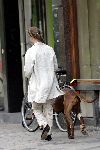 Amsterdam 16 mei 2004
Prinses Margaritha wandelen met hond