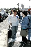 Noordwijk 26 mei 2004
Spelers Nederlands elftal melden zich bij Huis ter Duin voor trainingskamp EK Portugal
Rafael v d Vaart