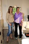 Amsterdam 6 mei 2004
Rebecca Loos  samen met Danielle Overgaag in hotel the Blakes in Amsterdam