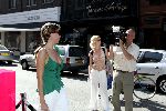 Amsterdam 19 mei 2004
Rebecca Loos op de PC Hooftstraat in Amsterdam