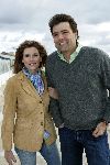 Bloemendaal 12 mei 2004
Danielle Overgaag met Reinout Oerlemans