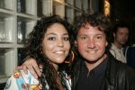 Hilversum 1 mei 2004
Finale Idols  in studio 22.
Rene Froger met Hind Idols