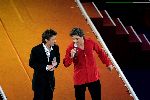 Amsterdam 26 mei 2004
Concert Rene Froger in de Arena. 
Rene met zijn zoon Danny Froger