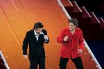 Amsterdam 26 mei 2004
Concert Rene Froger in de Arena 
Rene met zijn zoon Danny Froger