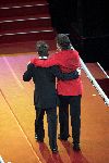 Amsterdam 26 mei 2004
Concert Rene Froger in de Arena
Rene met zijn zoon Danny Froger