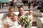 Gouda 28 mei 2004
Rob Geus en Miranda trouwen  in stadhuis Gouda