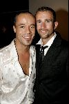 Rotterdam  10 mei 2004
Uitreiking Musical Awards in nieuw Luxor.
Rolf Koster en Stanley Burlesson