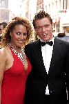 Amsterdam 1 juni 2004
Premiere Harry Potter in Tuschinski .
Glennis Grace en Ron idols