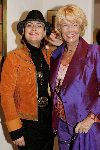 Hollandsche Rading 30 mei 2004
Opening expositie  Dominic Grant en Astrid Engels.
Sheila de Vries en Vivian Boelen