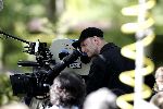 Amsterdam 20 mei 2004
Opnames Ocean's 12 op begraafplaats Westgaarde.
Steven Soderbergh