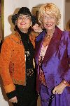 Hollandsche Rading 30 mei 2004
Opening expositie  Dominic Grant en Astrid Engels.
Sheila de Vries en Vivian Boelen