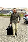 Noordwijk 26 mei 2004
Nederlands elftal spelers verzamelen bij Huis ter Duin
Wesley Sneijders