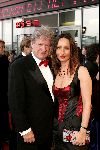 Rotterdam  10 mei 2004
Uitreiking Musical Awards in nieuw Luxor.
Willibrord Frequin met Suzanne