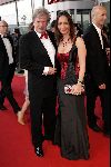 Rotterdam  10 mei 2004
Uitreiking Musical Awards in nieuw Luxor.
Willibrord Frequin met Suzanne
