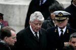 Amsterdam 4 mei 2004
Dodenherdenking op de dam met Koningin Beatrix Maxima en Prins Willem Alexander. Wim Kok