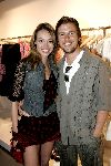 Amsterdam 19 mei 2004
Opening Dolce  Gabana winkel in Amsterdam. 
Winston Gerschtanowitz met Renate Verbaan met sexy jurk