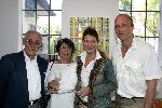 Laren 16 mei 2004
Presentatie boek Sjoerd Pleijsier. Allerd v d Scheer met vrouw en dochter  en Haye v d Heyden