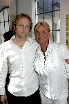 Laren 16 mei 2004
Presentatie boek Sjoerd Pleisier. Anita Witsier met vriend
