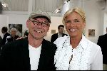 Laren 16 mei 2004
Presentatie boek Sjoerd Pleijsier.  Sjoerd met Anita Witsier