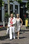 Langweer 28 mei 2005
Trouwen Yvonne Jasper met Pieter v Beukering.
Anita Witsier met vriend