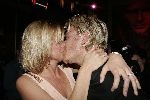 Amsterdam 19 mei 2005
Presentatie cd  Bastiaan Ragas.
Bastiaan kussend met Tooske Breugem