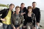 Volendam 13 mei 2005
Opening Paling sound museum. Carola Smit en Jan Keizer Jan Tuyp Jack Veerman en ..BZN