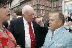 Amsterdam 25 mei 2005
Presentatie blad Rich in Amstel Hotel.
Joop Braakhekke met Cas Spijkers (sigaar) en vrouw