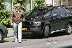 Amsterdam 11 mei 2005
Dennis Tellingen met Volvo jeep