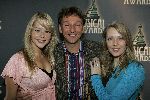 Amsterdam 20 mei 2005
Perslunch ivm John Kraaykamp musical awards in Fifteen.
Chantal Janzen Dick Cohen en Joke de Kruijf
