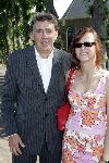 Joure 28 mei 2005
Trouwen Yvonne Jaspers en Peter v d Beukering.
Ed Nijpels en zijn vrouw