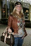 Vierhouten 29 mei 2005
Rally met cabrio's vanwege 10 jarig bestaan Beau Monde.
Estelle Gullit met hoofddoekje en Louis Vuitton tas