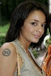 Vierhouten 20 mei 2005
Rally met cabrio's vanwege 10 jarig bestaan Beau Monde.
Fajah Lourens met nieuw kapsel en tatoeage