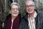 Amsterdam 11 mei 2005
Frans Molenaar feestje 65 jaar bij Le garage.
Friso Wiegersma met vriend