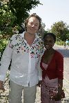 Joure 28 mei 2005
Trouwen Yvonne Jaspers en Peter v d Beukering.
Gijs Staverman zijnvriendin Pearl