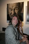 Naarden 12 mei 2005
Presentatie boek schreeuwen/huilen van Govert de Roos bij Arsenaal.
Govert de Roos