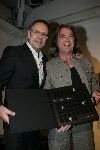 Naarden 12 mei 2005
Presentatie boek schreeuwen/huilen van Govert de Roos bij Arsenaal.
Govert de Roos en Rob de Nijs
