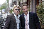 Amsterdam 11 mei 2005
Frans Molenaar feestje 65 jaar bij Le garage.
Hans Klok met vriend