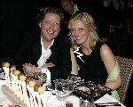 Hilversum 22 mei 2005
Coiffure awards bij studio 21 .
Henkjan Smits met vrouw