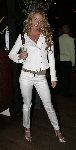 Rotterdam 3 mei 2005
Presentatie wijnen van Winston Post in Jackie's.
Inge de Bruijn in wit gucci pak
